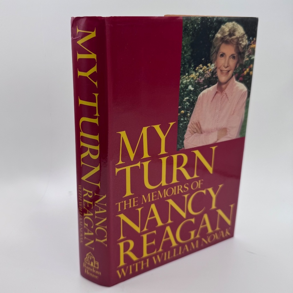 My Turn: The Memoirs of Nancy Reagan Hardcover (1989) Autobiography US History